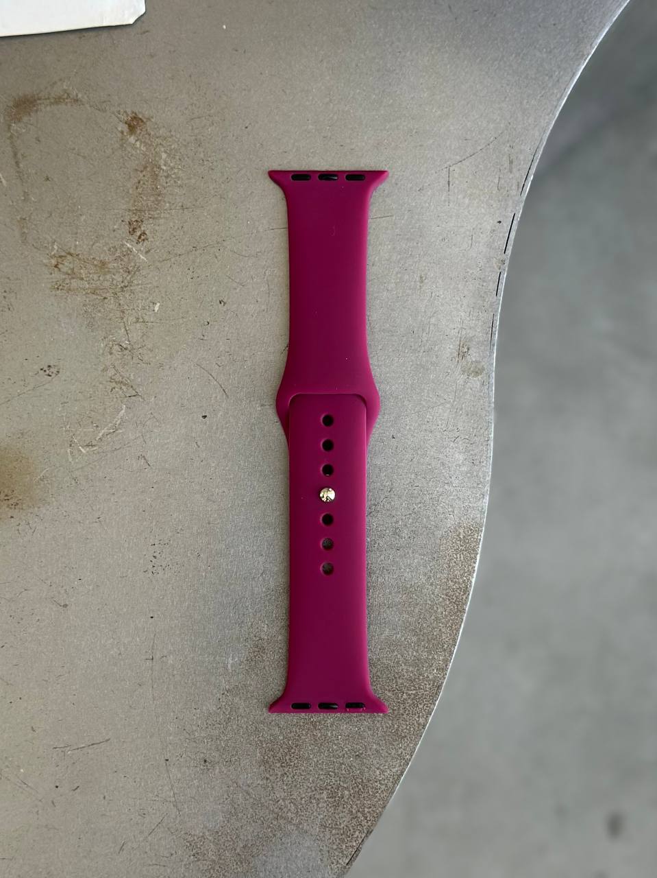 Ремінець Silicone Band 42mm(окрім 10,11 серії) / 44mm / 45mm / 46mm / 49mm M/L Marsala (18)