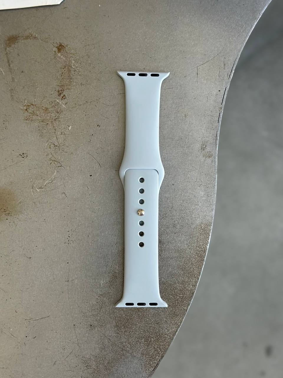 Ремінець Silicone Band 42mm(окрім 10,11 серії) / 44mm / 45mm / 46mm / 49mm M/L Mist Blue (19)