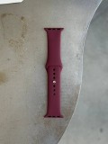 Ремешок Silicone Band 42mm(кроме 10,11 серии)/44mm/45mm/46mm/49mm S/M Plum (12)
