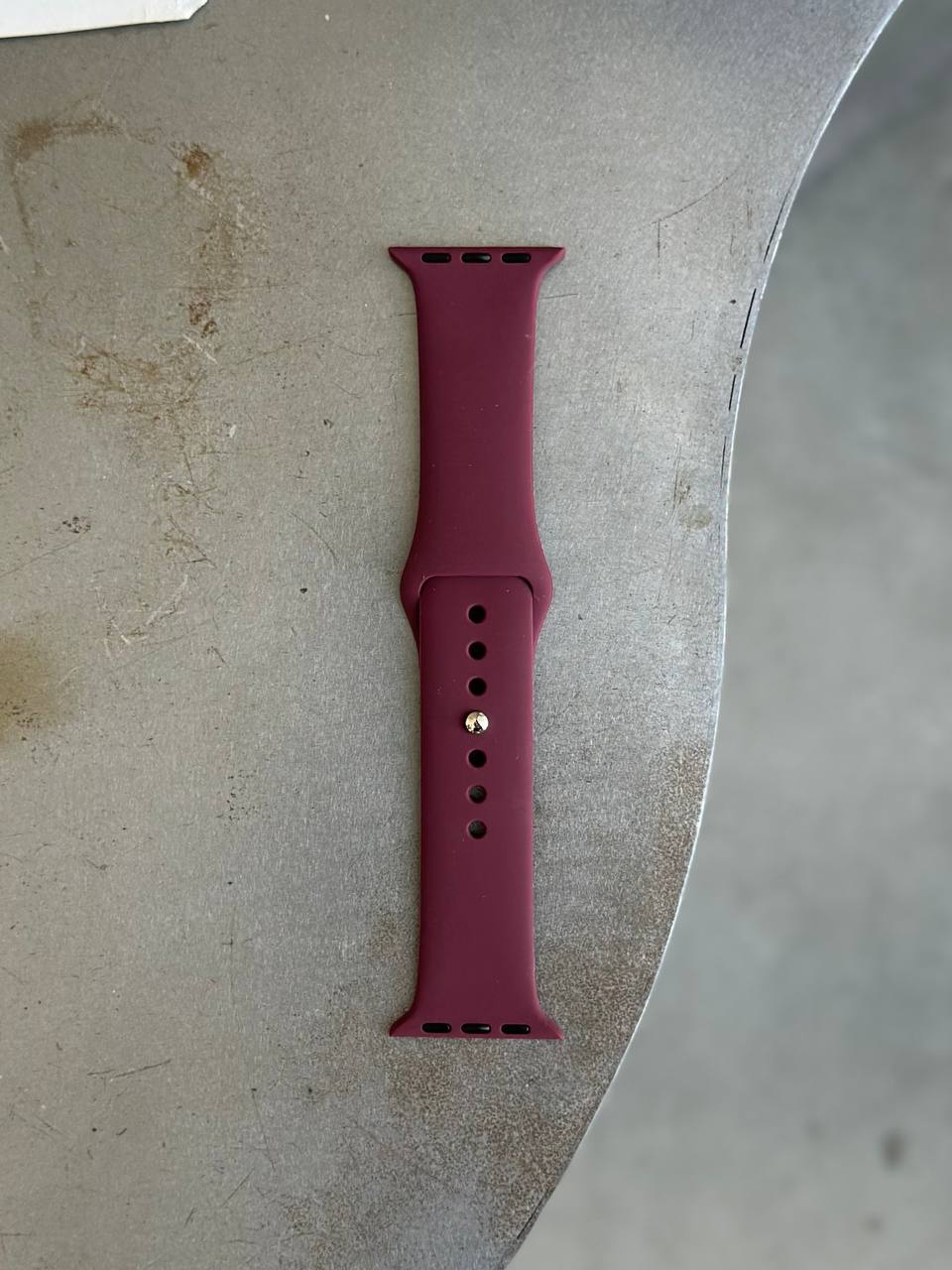Ремешок Silicone Band 42mm(кроме 10,11 серии) / 44mm / 45mm / 46mm / 49mm M/L Plum (12)
