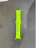Ремешок Silicone Band 42mm(кроме 10,11 серии)/44mm/45mm/46mm/49mm S/M Shiny Green (34)