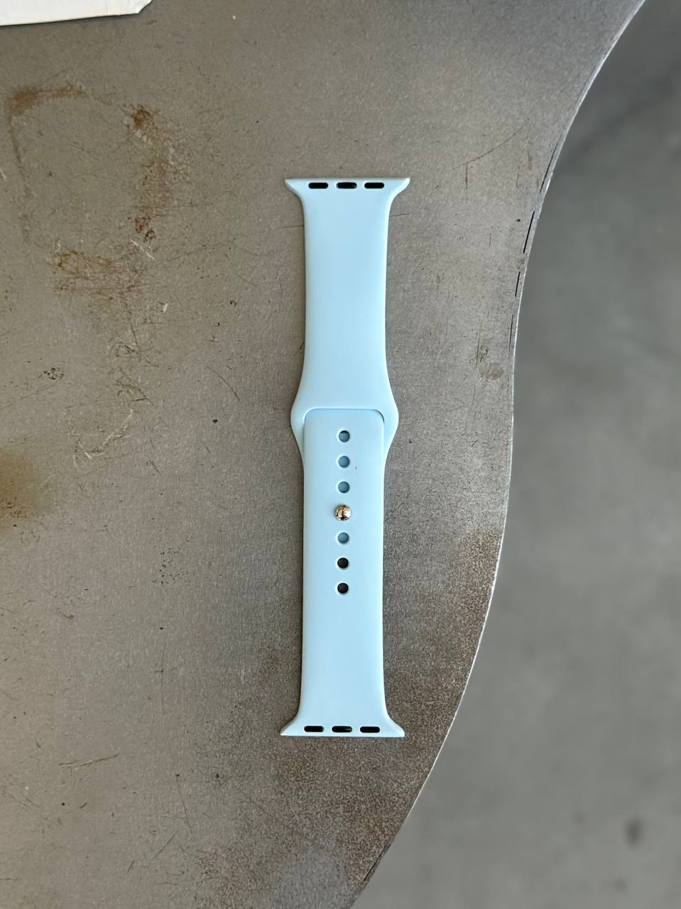 Ремінець Silicone Band 42mm(окрім 10,11 серії) / 44mm / 45mm / 46mm / 49mm S/M Sky Blue (33)