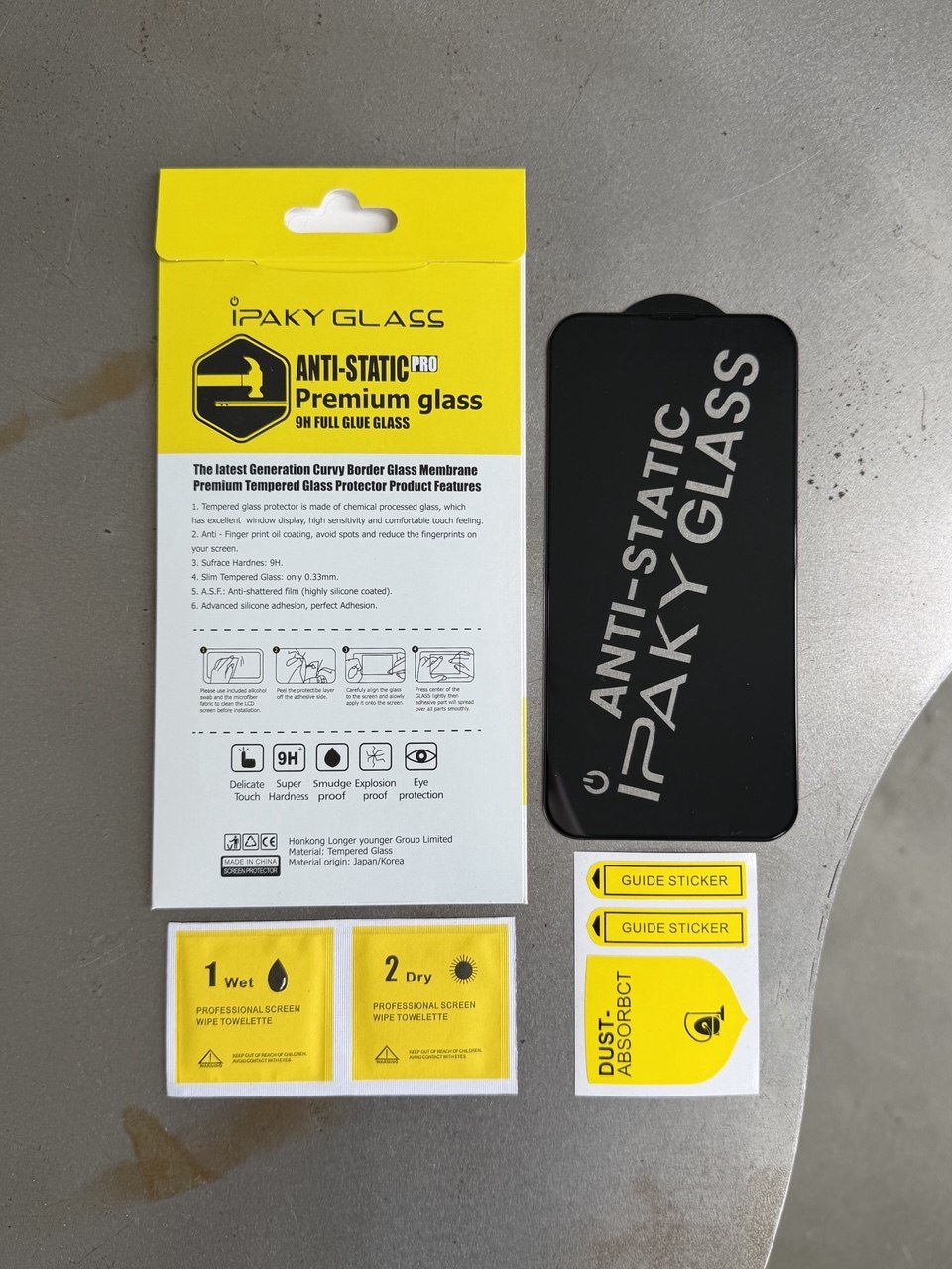 Захисне скло iPaky Antistatic на iPhone 12 / 12 Pro