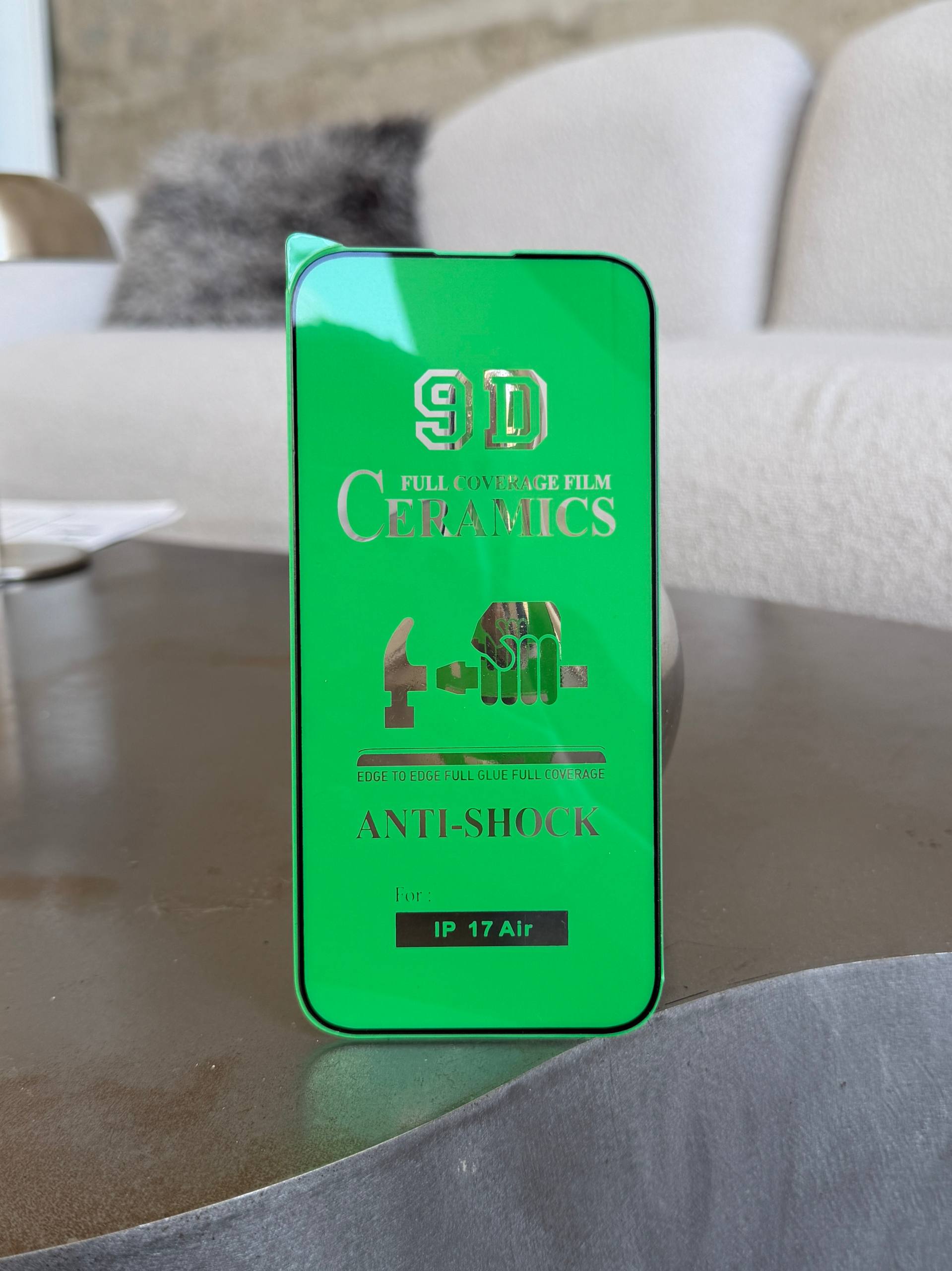 Захисне скло Ceramic гнучке глянсове на iPhone 17 Air