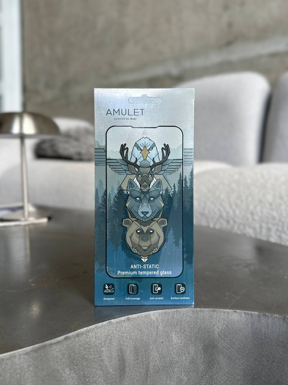 Захисне скло Amulet на iPhone 13 Pro Max/14+