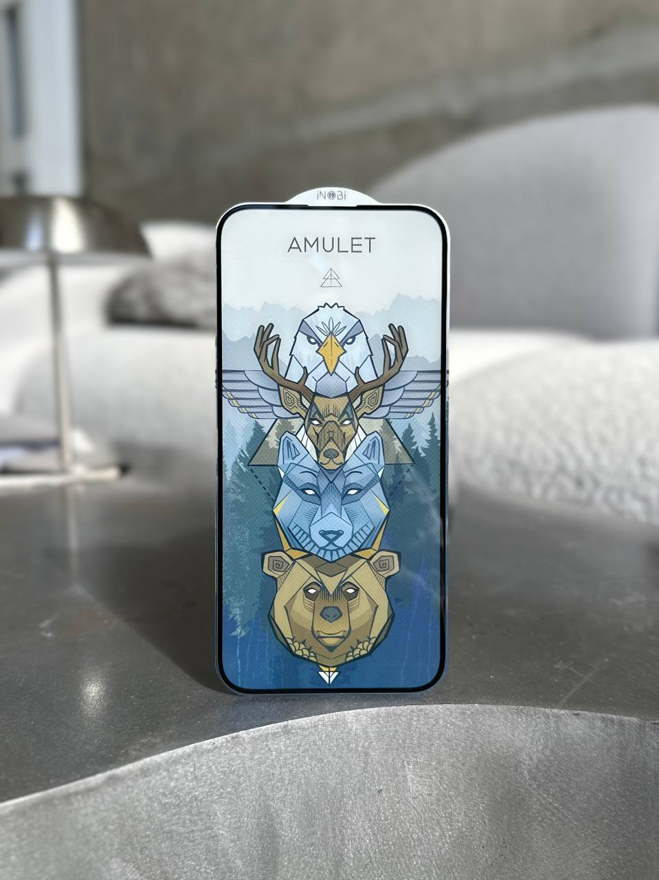 Захисне скло Amulet на iPhone 12 Pro Max