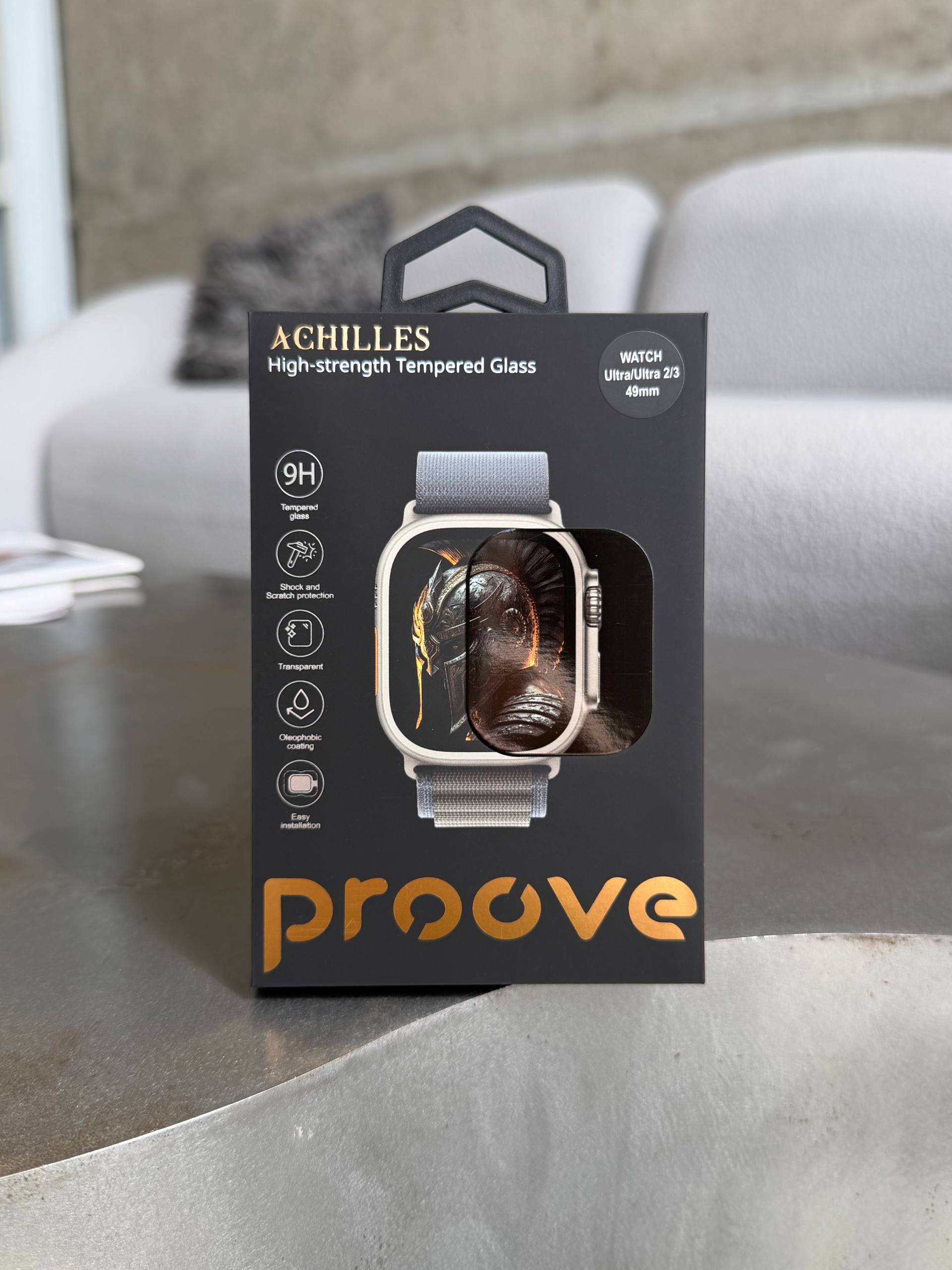 Захисне скло Proove Achilles на Apple Watch 49mm