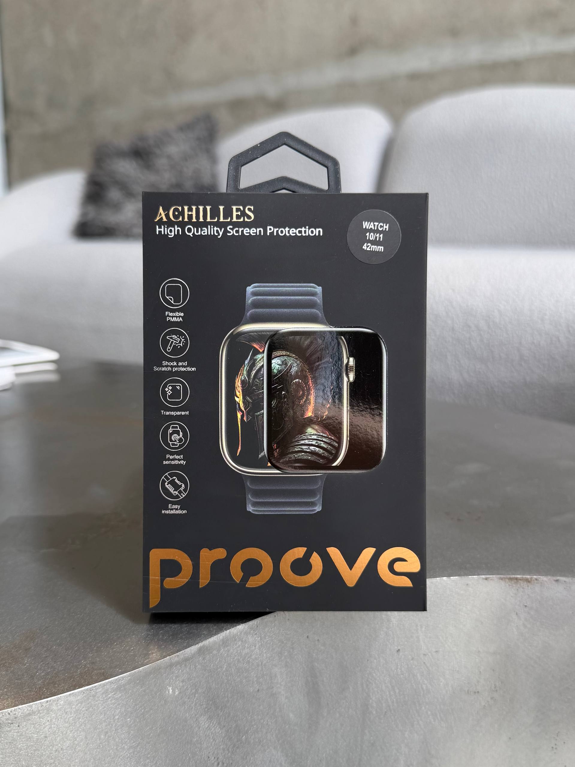 Захисне скло Proove Achilles на Apple Watch 42mm