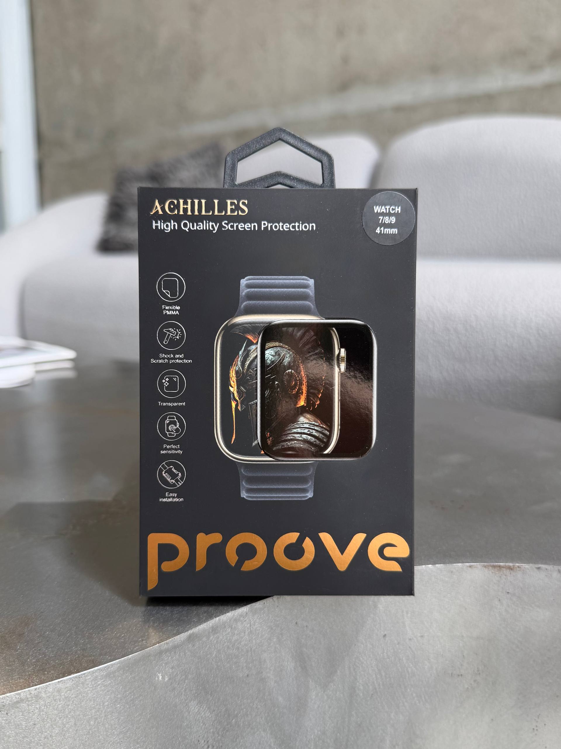 Захисне скло Proove Achilles на Apple Watch 41mm