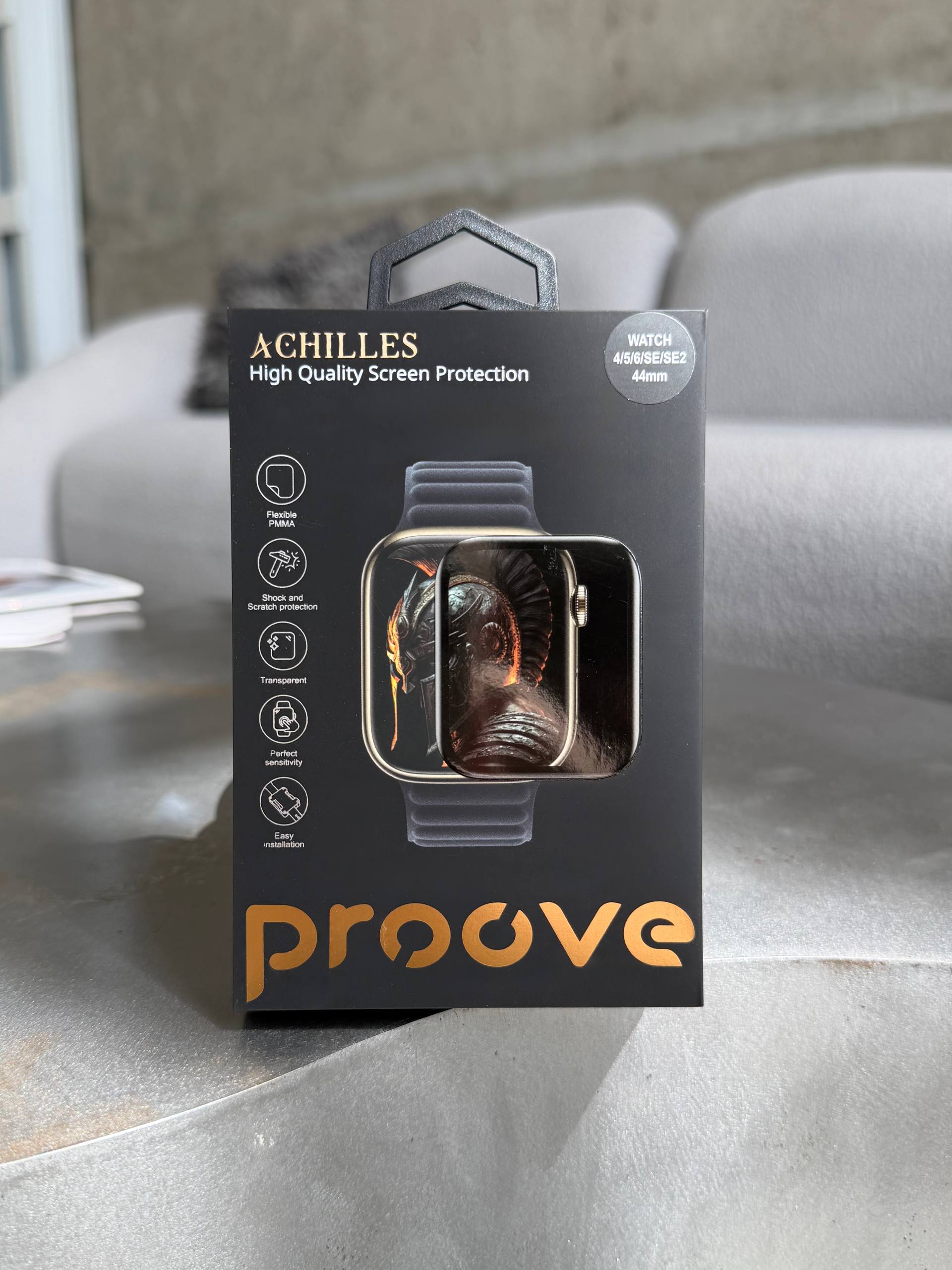 Захисне скло Proove Achilles на Apple Watch 44mm